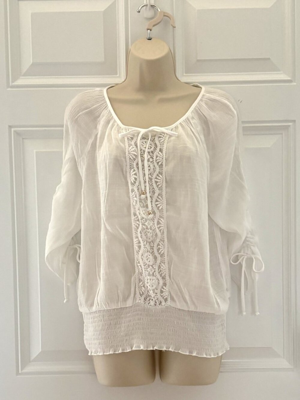 White top by IZ Byer